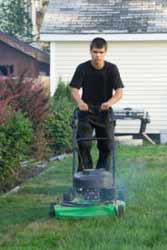 Youth Lawn Mowing Business Photo